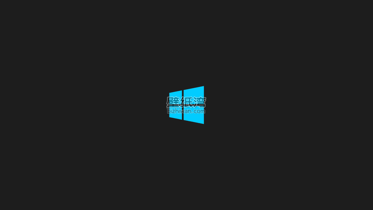 Windows操作系统 黑色背景壁纸图片 1920x1080电脑壁纸