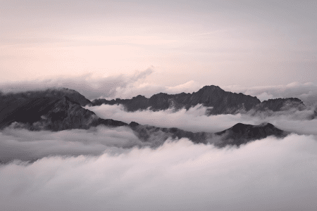 云海 云海山峰 云雾 壁纸图片