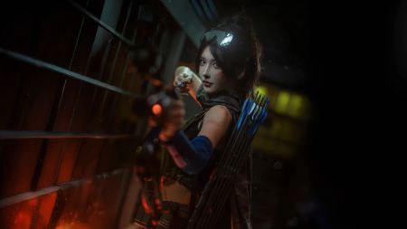 《三角洲行动 Delta Force》美女弓箭手 4K游戏壁纸 3840x2160