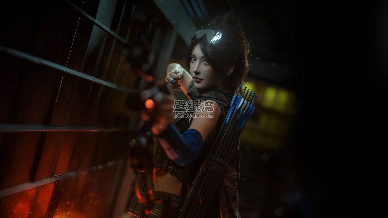 《三角洲行动 Delta Force》美女弓箭手 4K游戏壁纸 3840x2160