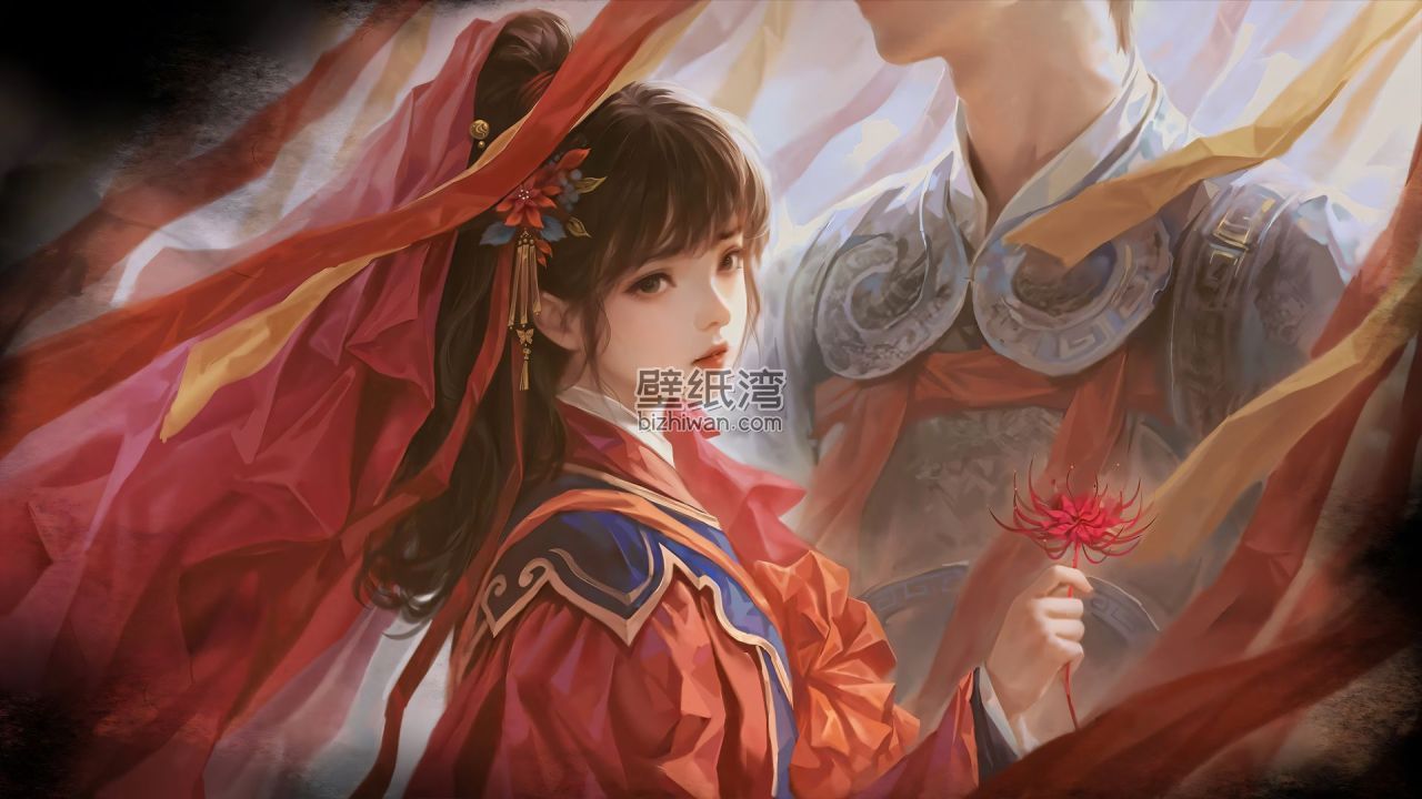 古装女子 手持花朵 纸嫁衣5 无间梦境：来生戏篇 高清壁纸