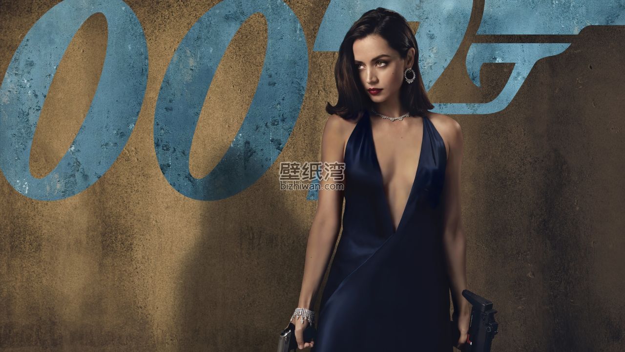 007无暇赴死，安娜·德·阿玛斯8K壁纸